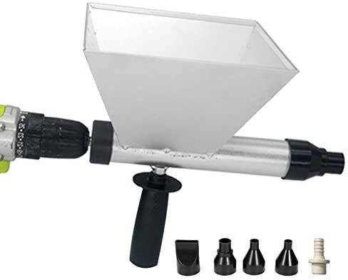 Mörtelmasse, elektrisch, Pistole, Zementmörtel, Sprühpistole, Mörtel, Zement, Kalk, Pumpe, mit Düsen für Fugenmörtel, Steinmauer, Ziegelmauer, Böden