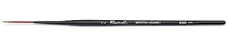 Raphael Stradivarius Pinceau aquarelle synthétique Kolinsky Noir