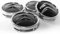 DOCHKA 3D Cache-Moyeu Capuchons de Centre Enjoliveurs de Roue Voiture Cache Moyeux Jante Universel Cache-Moyeux pour Citroen C1 C2 C3 C4 C5 X C6 Picasso Aircross ami Xsara Cactus Elysee, 4 X 60mm