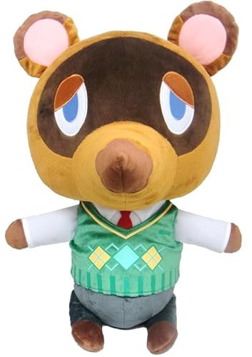 San Ei - Animal Crossing - Tom Nook Plüsch - Nintendo lizenziert 17cm