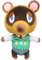 Sanei - Animal Crossing - Tom Nook Plüsch - Nintendo lizenziert 17cm