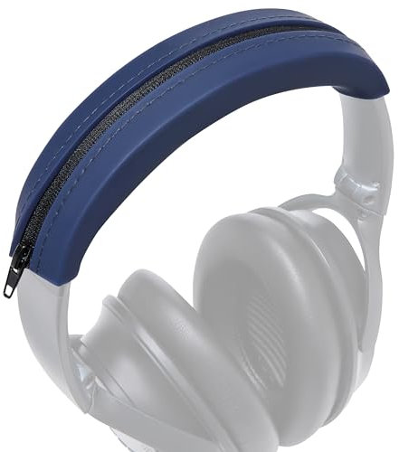 WC BandZ QC - Silicone Headband Cover for Bose QuietComfort 35, 35ii, 45, QC 2023 & more, Made by Wicked Cushions | Enhanced Style, and Sweat Protection | Blue