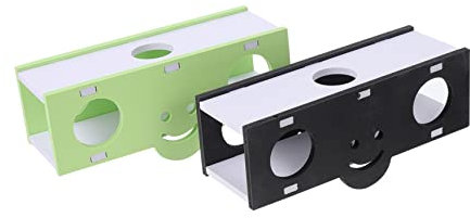 Sosoport 4 Stück Wippe Sportspielzeug Frettchen Zubehör Igel Spielzeug Trainingszubehör Spielzeug Für Kaninchen Igelversteck Hasen-Accessoires Ratte Plastik Hamster Haustierzubehör