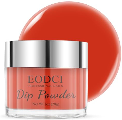 Rot Dip Pulver für Nägel, Dip Powder Nagel Dipping Puder Kristall French Art Starter Maniküre Anfänger DIY Salon Heimgeschenk, 1 oz/28 g