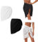 Dinghaole 2 Stück Damen Strand Wrap Sarong, Strandrock Sarong Damen Strand Wrap Groß Chiffon, Vertuschung Chiffon Badeanzug Kurz, für Urlaub Sexy Strandkleider Tücher Wickelrock