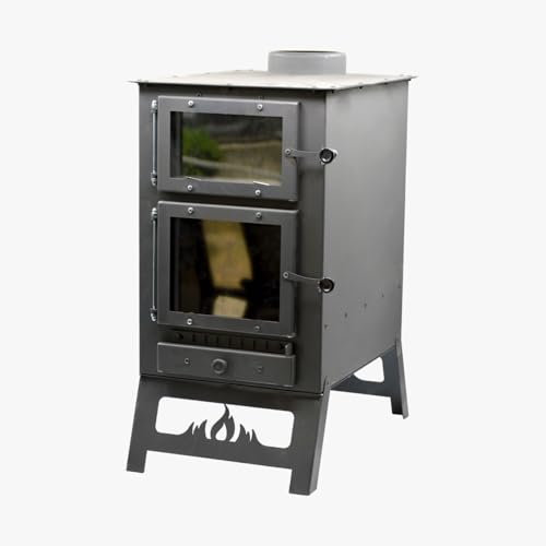 Burner Stove for Outdoor Adventures - Compact Wood Burning Camping Stove - Portable Wood Burning Stove with Oven & without Oven Models