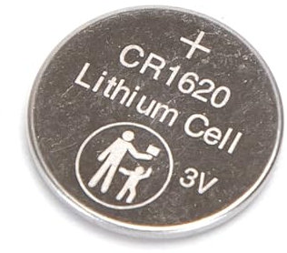 Pila de botón CR1620 de 3V, 5 Unidades, Ideal para Dispositivos médicos, Juguetes y Relojes.