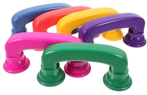 STOBOK 6stücke Teiliges Flüstertelefone Für Kleinkinder Bunte Akustische Feedback-spielzeuge Zur Sprachtherapie Geeignet Für Unterricht Spielerische Lernen Der Frühen Kindheit