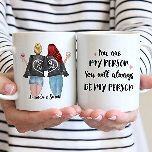 Personalized Custom Mug (Man and 2 Dogs) Life is Better with Dogs Personalized Dog Dad Mug, Coffee Mug with Avatars, Names, Dog Breeds, Custom Gifts for Dog Lovers, Dog Owners Gift for Dad, Cut