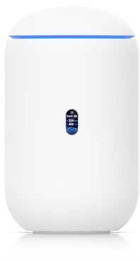 Desktop WiFi 7 Router with Integrated PoE Switch, 10G SFP+, 2.5 GbE Puertos, microSD Slot, 160 m² Coverage
