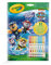 CRAYOLA - Album Attività & Coloring Paw Patrol, 32 pagine da colorare e 7 pennarelli lavabili inclusi, attività creativa per casa o viaggio, 04-6918G