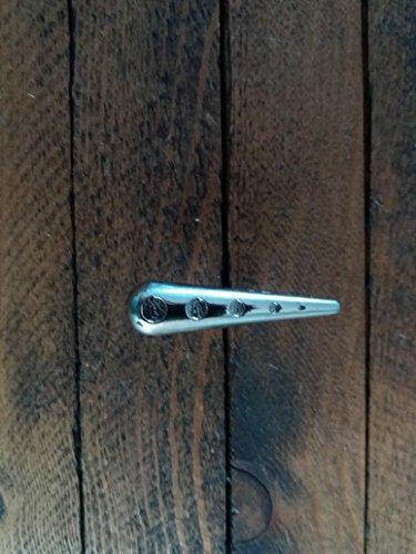 2 Stück Chrom Finish Tropfenform Hammer Tee Griffe komplett mit Schraube modernes cen036