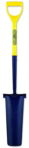 PDL -Pegdev - Carters Newcastle Drainer Grafter Post Shovel Spade - Poly Fibre Polyfibre c/w Lug - Solid Forged for Superior Strength.