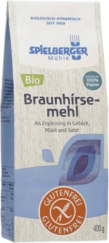 Bio Braunhirsemehl, glutenfrei, kbA 2 x 400 g