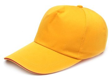 RanDal Bump Cap Baseball Style Schutzhelm Kopfschutz Leichter Helm - Gelb