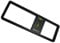 Innox Electrical Socket Back Box Cutting Template - with Vertical and Horizontal Spirit Levels I Electricians Tools I Double Plug Sockets I Double Socket Back Box I Spirit Level (Black)