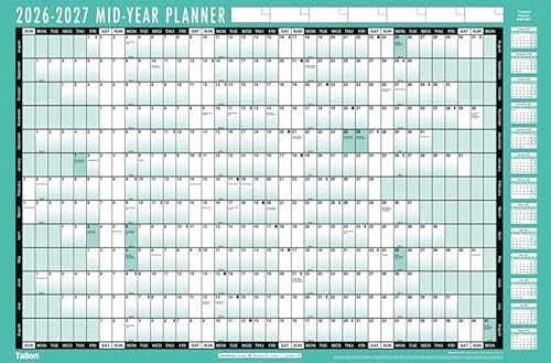 Akademischer Jahresplaner 2021 2022, Wandkalender, A1, 840 x 600 mm