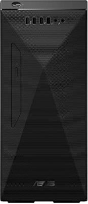 ASUS S500MC Small Form Factor Desktop PC, Intel Core i7-11700, 16GB DDR4 RAM, 512GB PCIe SSD, TPM 2.0, Windows 11 Home, Black, with an Optical Drive, S500MC-DH704