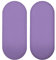 Baby Comfort Lot de 2 draps-housses en tissu éponge pour couffin Violet