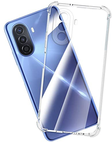 mtb more energy® Case Soft Armor kompatibel mit Huawei nova Y70 - verstärkte Ecken - Kameraschutz - 1,5mm TPU - Schutz-Hülle Cover Handyhülle