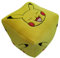 HÔMADICT - Pokémon Kissen – Pikachu Cube 6 Seiten – dekoratives Zubehör – weich und flauschig – Maße: 25 x 25 cm – offizielles Pokémon-Lizenzprodukt, quadratisch, Zitronenbaum