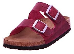 Birkenstock - ARIZONA - SANDALO CON DOPPIA FASCIA E CHIUSURA CON FIBBIE 38/FESTIVAL FUCHSIA-N