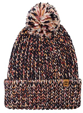 Timberland Damen Plaited Cable Hat Beanie-Mütze, Peacoat Multi, Einheitsgröße