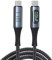 AWADUO Cable USB 4, PD de 240 W para cable Thunderbolt 4, soporta pantalla HD 8K, cable USB C de 8 K a 60 Hz, transferencia de datos de 40 Gbps (1 m)