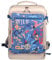 Kattbjoern ergonomischer Schulrucksack Jungen & Mädchen - Schul Rucksack mit Laptopfach - Schultasche mit Becken- und Brustgurt 5. Klasse - Schulrucksack Mädchen & Junge (Party Animals - Grau Blau)