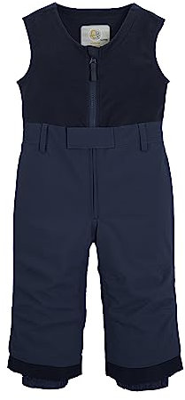 firstinstinct by killtec Bambini Salopette/Tuta da Neve riscaldante con paraneve FISW 47 MNS Ski PNTS, Dark Blue, 86, 39988-000