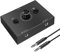 Cookwowe Commutateur Audio Jack de 3,5 mm, 2 entrées, 1 sortie1 entrée 2 sorties, Commutateur Répartiteur Audio, Bouton Muet à une Touche