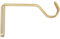 Mardom Gardinenstange Halterung 19mm - Gardinenstangenhalter Wandhalterung - Halter zur Gardinenstange mit dem Easy-System - Farbe Goldene