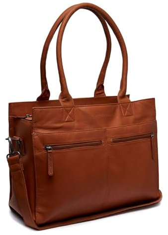 The Chesterfield Brand Elody - Shopper/Wickeltasche 40 cm cognac