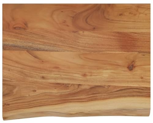 vidaXL Mensola a Muro 40x30x2,5cm Rettangolare Legno Acacia Bordi Vivi, mensola a Muro, ripiano a Muro, ripiano, ripiano a Parete, mensola