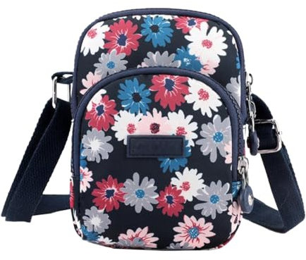 FAVORTALK Crossbody Bag Damen Umhängetaschen Leichte - Handtasche Damen Wasserdicht Umhängetasche Klein Stylisch Crossbody Bag mit Kreditkartenhalter,B00104