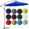 Garten Sonnenschirm Ersatz Schirmstoff Überdachung 6 Rippen/8 Rippen, Marktschirm Ersatzbespannung, Outdoor Sonnenschirm Ersatzschirm Baldachin Gartenschirm Abdeckung