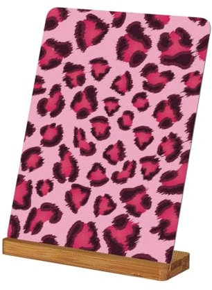 EgoMed Rosa Zebra-Print, Metall-Fotorahmen, benutzerdefinierte Bilderrahmen Tisch Schreibtisch Bild Display Bilderrahmen Set, 8 in