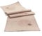 Läufer Tischdecke Leinen-Optik Bestickt Deko Esszimmer Serie Pusteblume Tischwäsche Stickerei Blumen Ornamente Deckchen Typ887 Tischläufer 40x90 cm beige