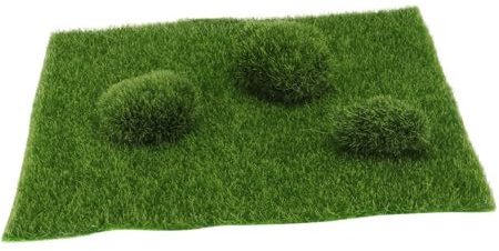 Lurrose Künstlicher Moosrasen Gefälschter Grünrasen Dekoratives Moos Falsche Rasendekoration Simulierter Grünrasen Grün