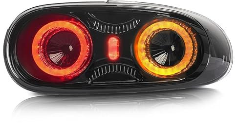 INRNT Anhänger Rückleuchten Bremsleuchte für Mazda MX-5 MK3 NC Miata Roadster 2-Door Convertible 2005-2015,wasserdichte Rückleuchten Anhänger Rücklicht Kontrollleucht