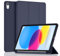 YLK Cover Custodia per iPad 10 Generazione 10,9 2022(A2696 A2757 A2777), iPad 10 Cover con Retro in PC Rigido per iPad (A16) 11 Generazione 11 Pollici 2025 (Blu scuro)