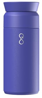 Ocean Bottle - Recycled Stainless Steel Brew Flask - Eco-Friendly & Reusable Bottle - Horizon Violet - 12 oz