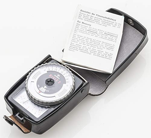 Gossen Bisix 2 Selen Belichtungsmesser Light Meter Lichtmesser DIN ASA
