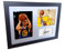 Kicks A4 signiert Stephen Curry Golden State Warriors handsignierten Basketball Foto Foto Bilderrahmen Geschenk, 30,5 x 20,3 cm