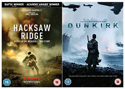 World War True Story Collection - Hacksaw Ridge / Dunkirk