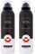 2 x Paris Bleu Aviator Black Deodorant Spray for Men 200 ml (400 ml)