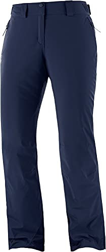 Salomon Damen The Brilliant Pant W Hose, Mitternachtsblau, M/R
