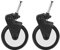 Kinderwagen Gummiräder, Kinderwagen Vorder-/Hinterräder Ersatzzubehör für Yoya Vovo Wheel Kinderwagen mit Werkzeugen(1 Pair Front Wheel)