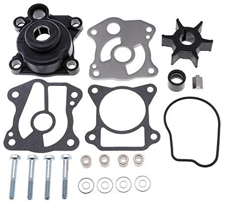 Fudoray 06193-ZV5-020 Water Pump Impeller Kit with Housing for Honda BF35A BF40A BF40D BF45A BF50A BF50D 40 50 HP 4-Stroke Outboards Motors Replace 06193-ZV5-010