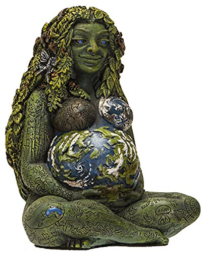 Pacific Giftware Tausendjährige Gaia Figur by Oberon Zell 10 cm - Millenium Mutter Erde Natur Göttin